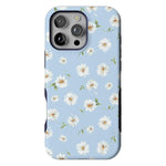 Daisy Daydream | Baby Blue Floral Case iPhone Case get.casely Bold + MagSafe® iPhone 16 Pro