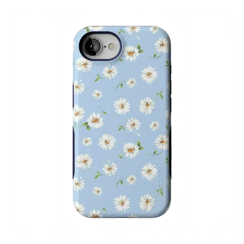 Daisy Daydream | Baby Blue Floral Case iPhone Case get.casely Bold Flex + MagSafe® iPhone 16e 