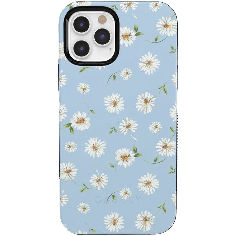 Daisy Daydream | Baby Blue Floral Case iPhone Case get.casely Bold iPhone 12 Pro