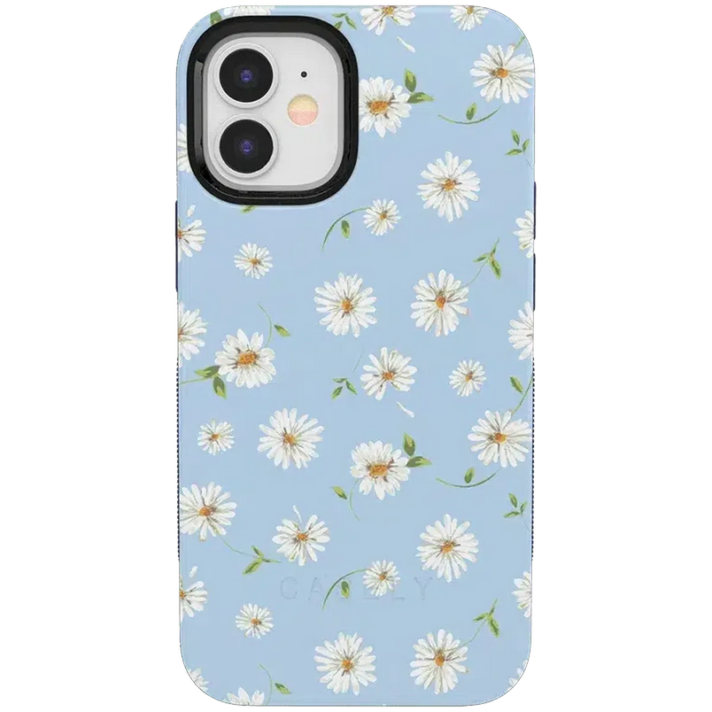 Daisy Daydream | Baby Blue Floral Case iPhone Case get.casely Bold iPhone 12 Mini
