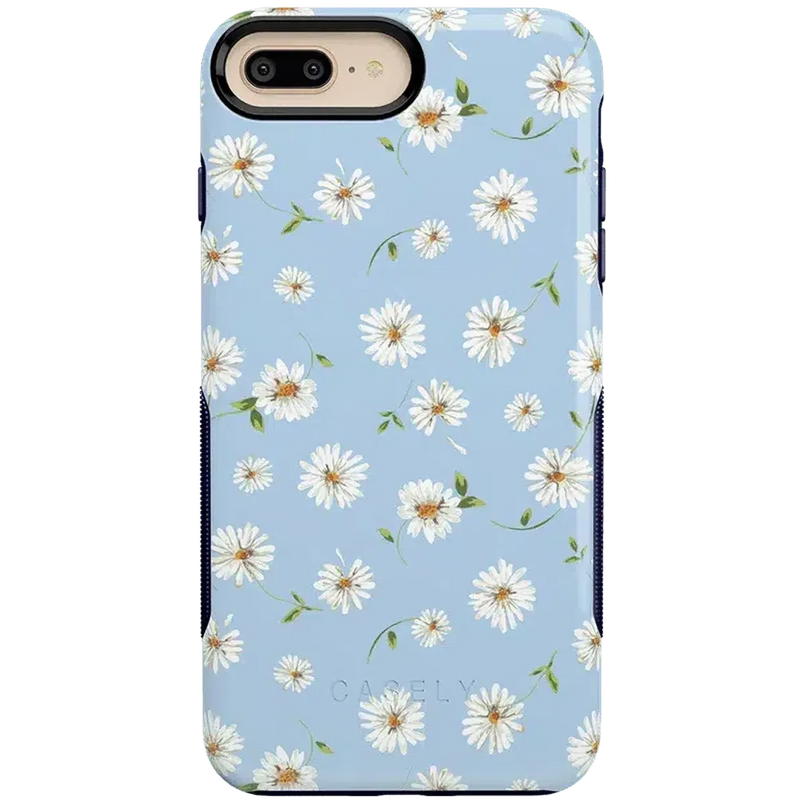 Daisy Daydream | Baby Blue Floral Case iPhone Case get.casely Bold iPhone 6/7/8 Plus