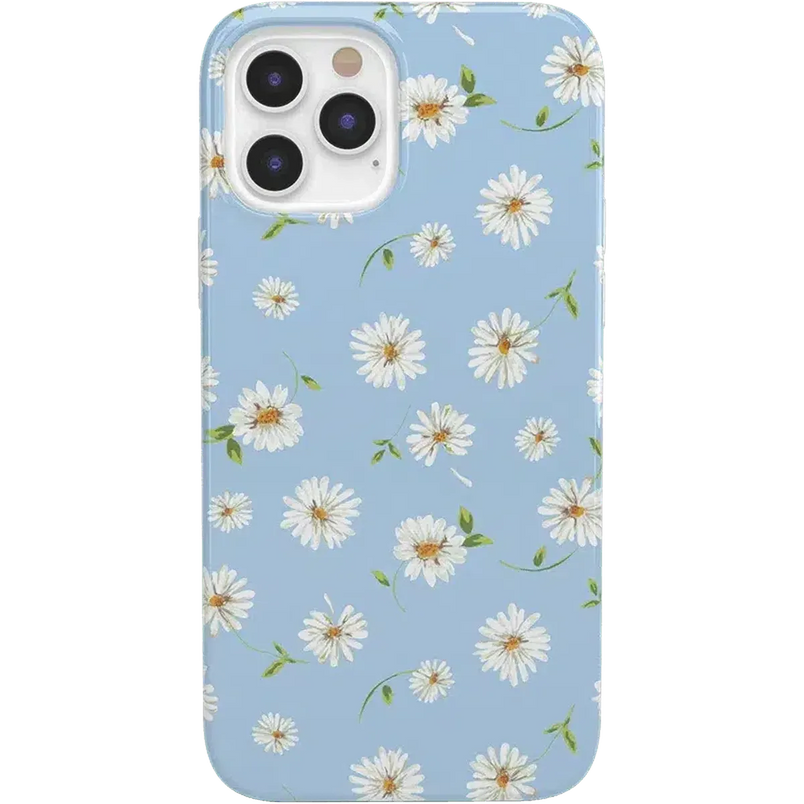 Daisy Daydream | Baby Blue Floral Case iPhone Case get.casely Classic iPhone 12 Pro