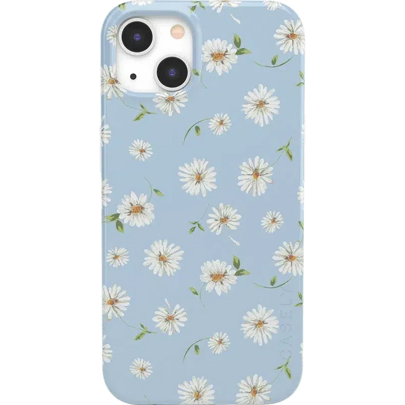 Daisy Daydream | Baby Blue Floral Case iPhone Case get.casely Classic + MagSafe® iPhone 13