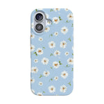 Daisy Daydream | Baby Blue Floral Case iPhone Case get.casely Classic + MagSafe® iPhone 17 