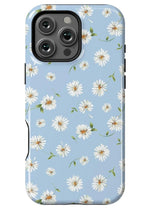 Daisy Daydream | Baby Blue Floral Case iPhone Case get.casely Essential + MagSafe® iPhone 16 Pro Max