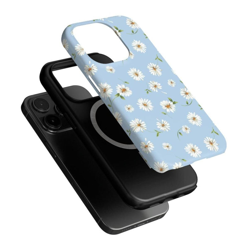 Daisy Daydream | Baby Blue Floral Case iPhone Case get.casely 