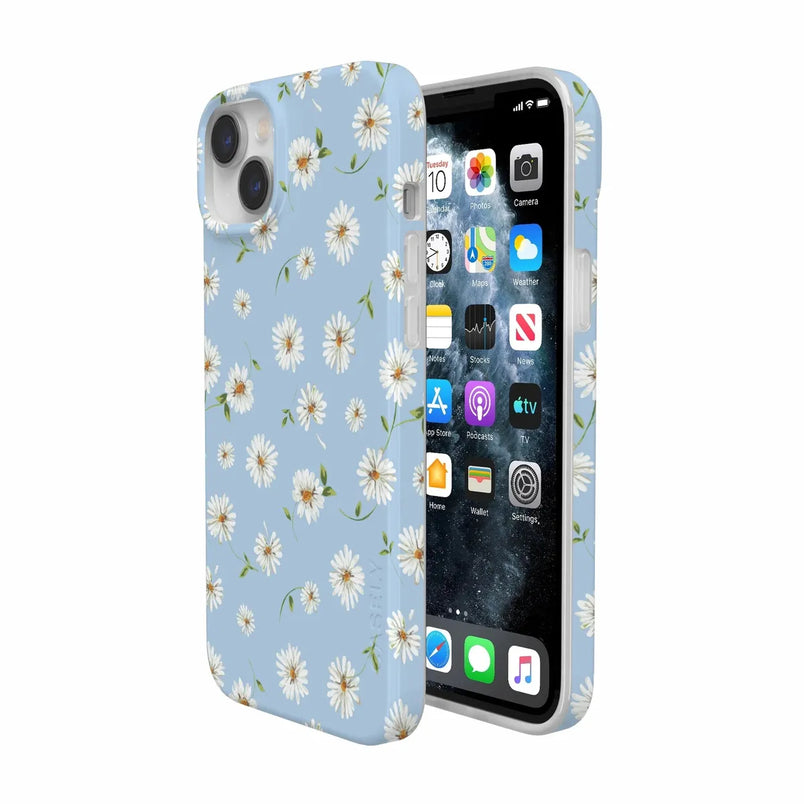 Daisy Daydream | Baby Blue Floral Case iPhone Case get.casely 
