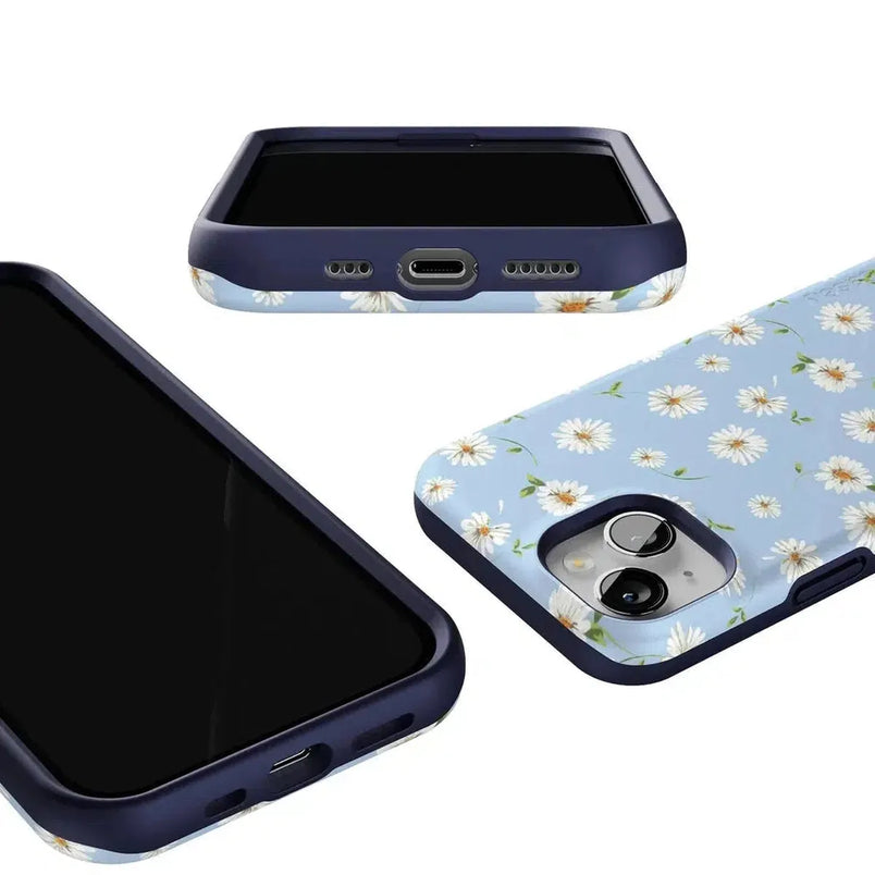 Daisy Daydream | Baby Blue Floral Case iPhone Case get.casely 