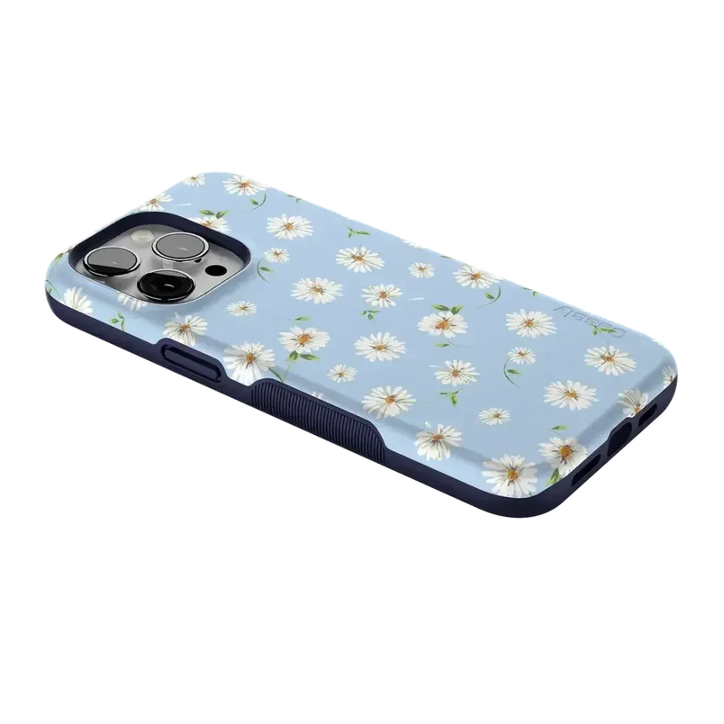 Daisy Daydream | Baby Blue Floral Case iPhone Case get.casely 