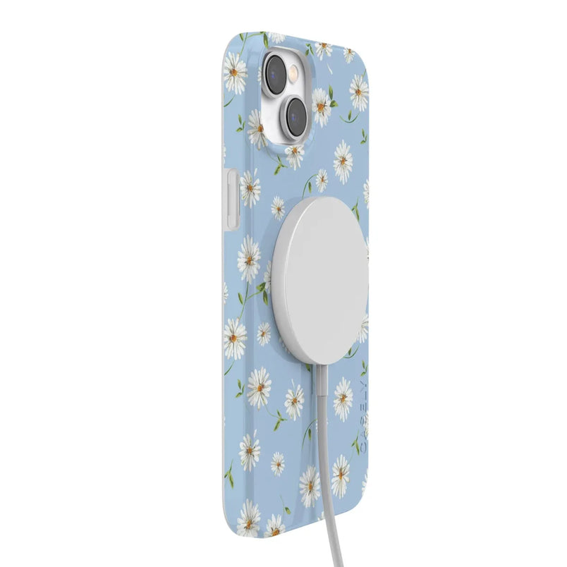 Daisy Daydream | Baby Blue Floral Case iPhone Case get.casely 
