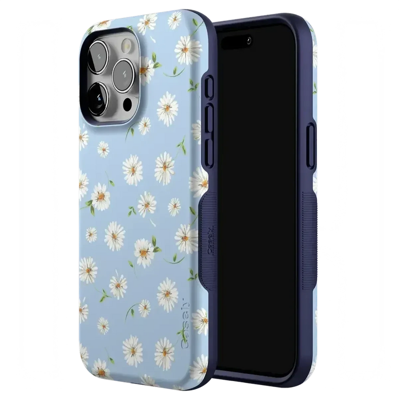 Daisy Daydream | Baby Blue Floral Case iPhone Case get.casely 