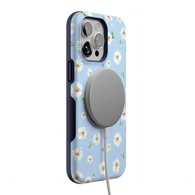 Daisy Daydream | Baby Blue Floral Case iPhone Case get.casely 