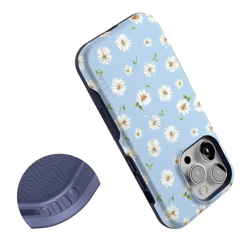 Daisy Daydream | Baby Blue Floral Case iPhone Case get.casely 