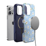 Daisy Daydream | Baby Blue Floral Case iPhone Case get.casely 