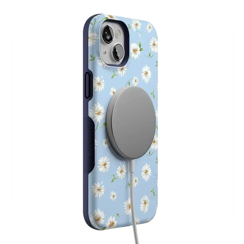Daisy Daydream | Baby Blue Floral Case iPhone Case get.casely 