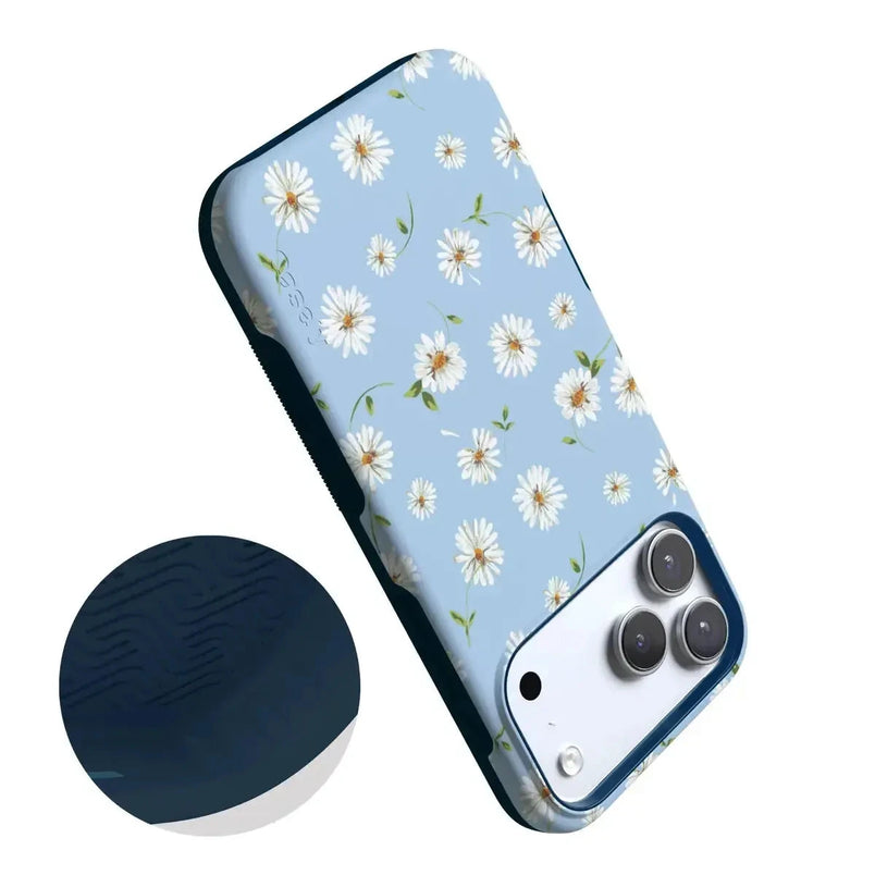 Daisy Daydream | Baby Blue Floral Case iPhone Case get.casely 