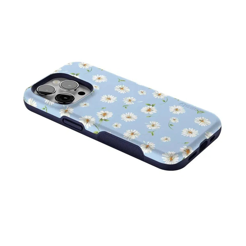 Daisy Daydream | Baby Blue Floral Case iPhone Case get.casely 