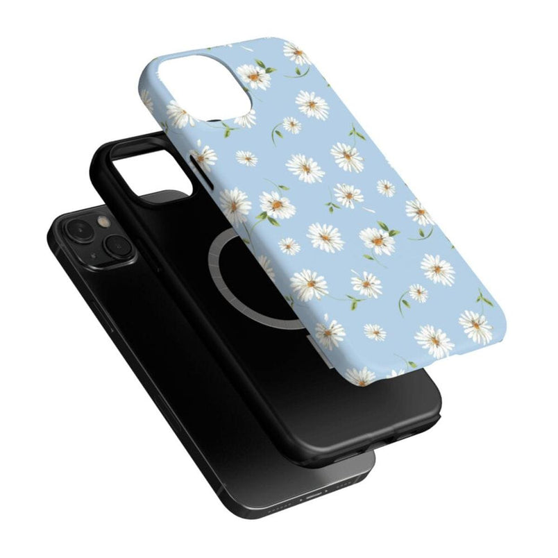 Daisy Daydream | Baby Blue Floral Case iPhone Case get.casely 