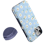 Daisy Daydream | Baby Blue Floral Case iPhone Case get.casely 
