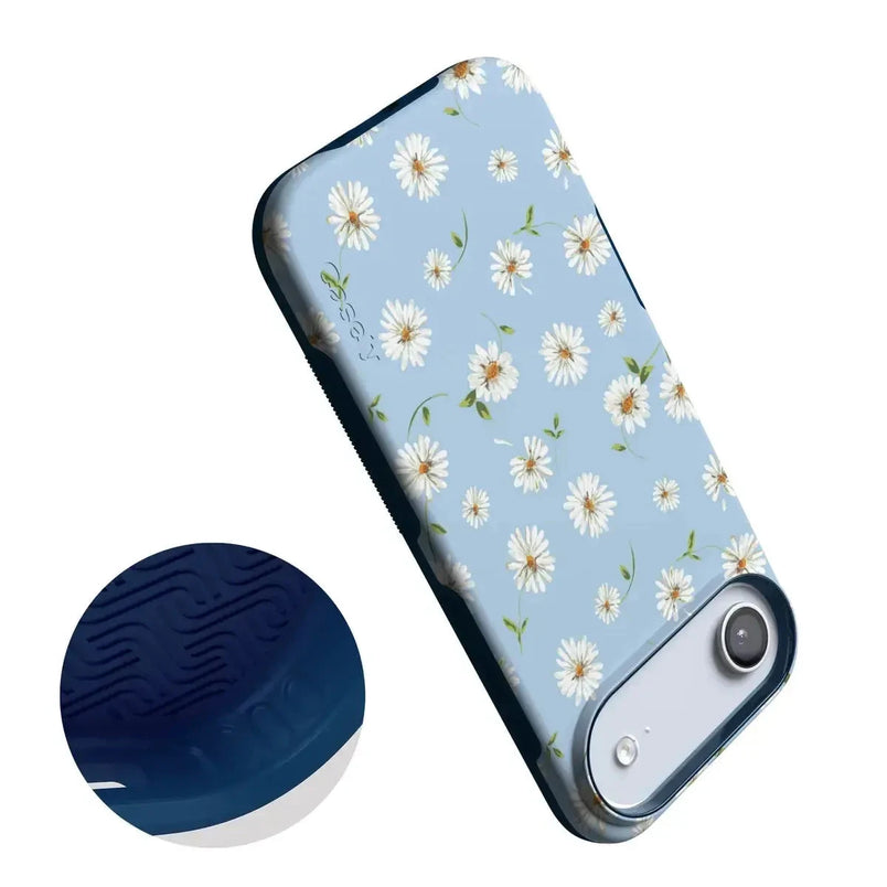 Daisy Daydream | Baby Blue Floral Case iPhone Case get.casely 