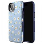 Daisy Daydream | Baby Blue Floral Case iPhone Case get.casely 