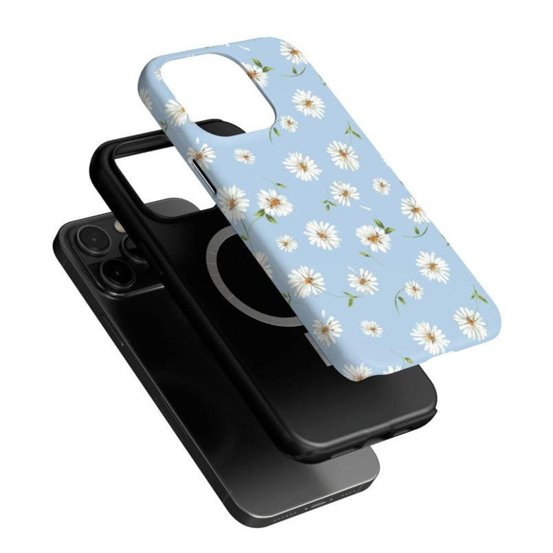 Daisy Daydream | Baby Blue Floral Case iPhone Case get.casely 