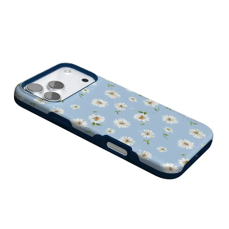 Daisy Daydream | Baby Blue Floral Case iPhone Case get.casely 