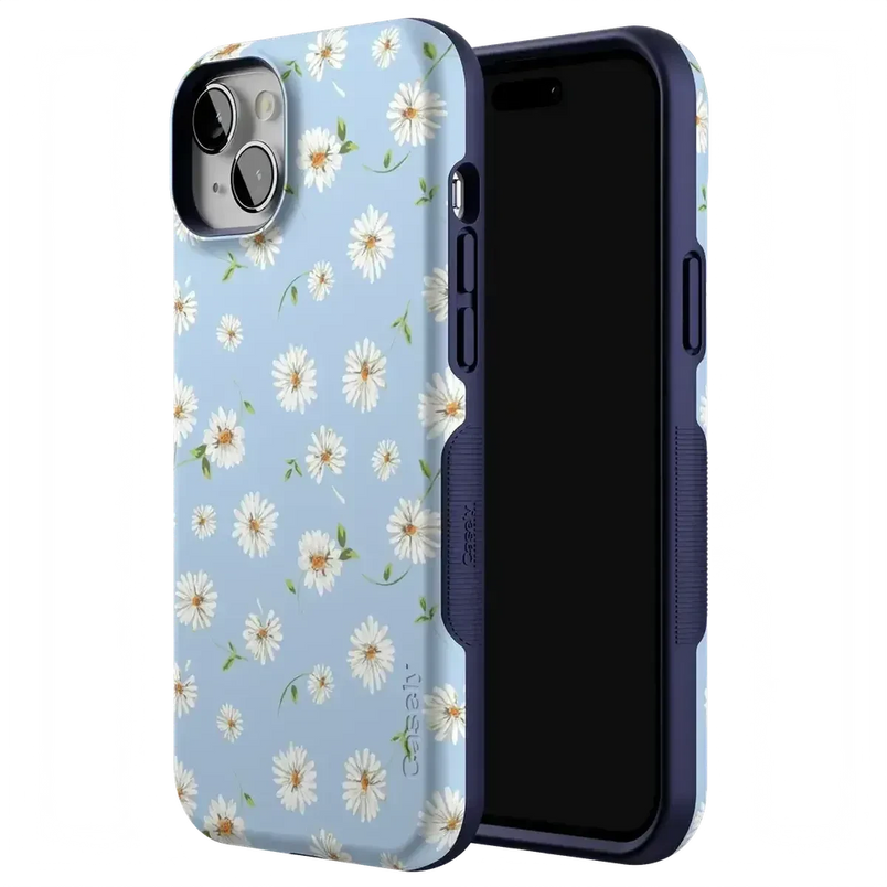 Daisy Daydream | Baby Blue Floral Case iPhone Case get.casely 