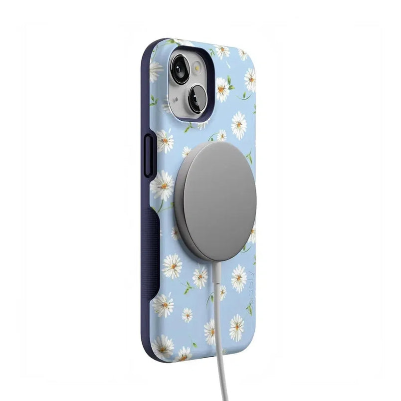 Daisy Daydream | Baby Blue Floral Case iPhone Case get.casely 