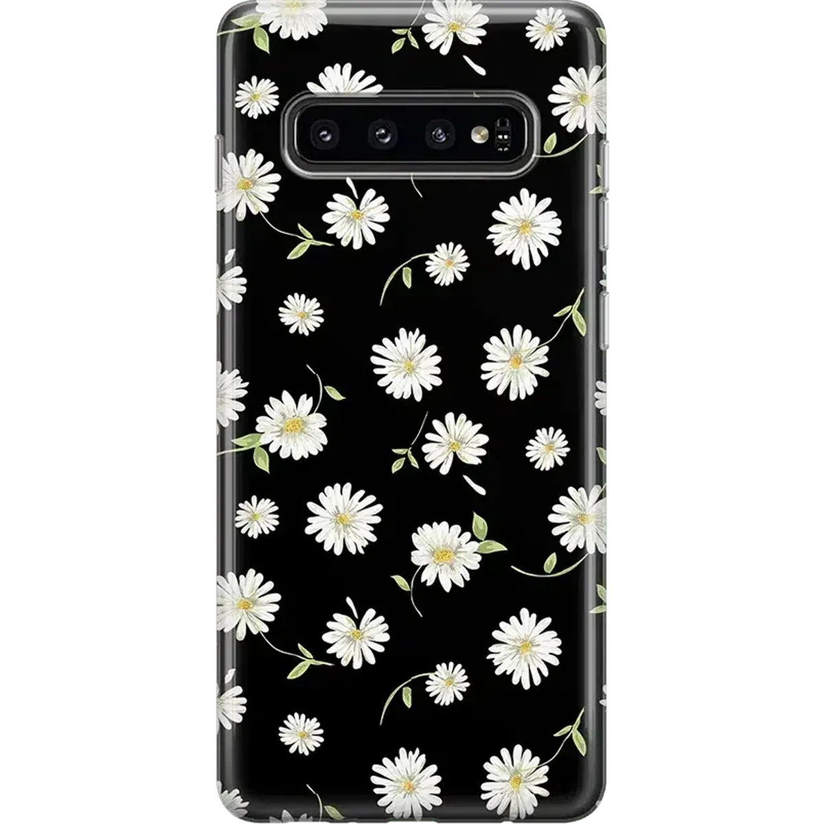 Daisy Daydream Black Floral Samsung Case - Thumbnail 3