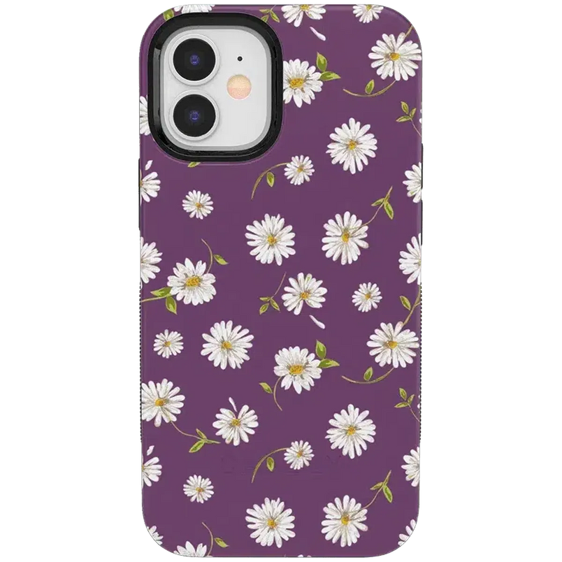 Daisy Daydream | Plum Purple Floral Case iPhone Case get.casely Bold iPhone 12 