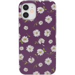 Daisy Daydream | Plum Purple Floral Case iPhone Case get.casely Classic iPhone 12 