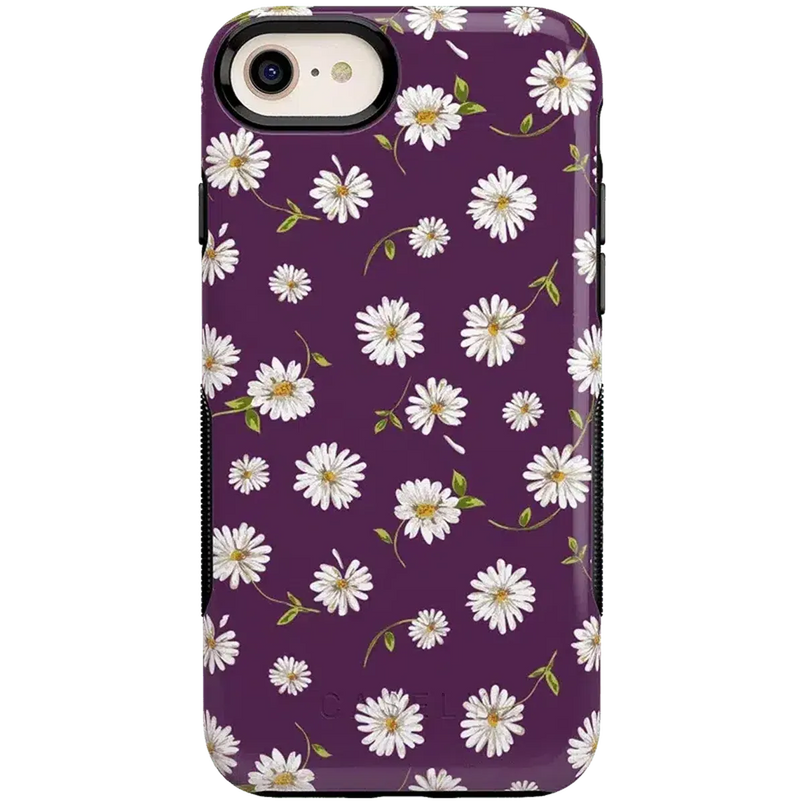 Daisy Daydream | Plum Purple Floral Case iPhone Case get.casely 