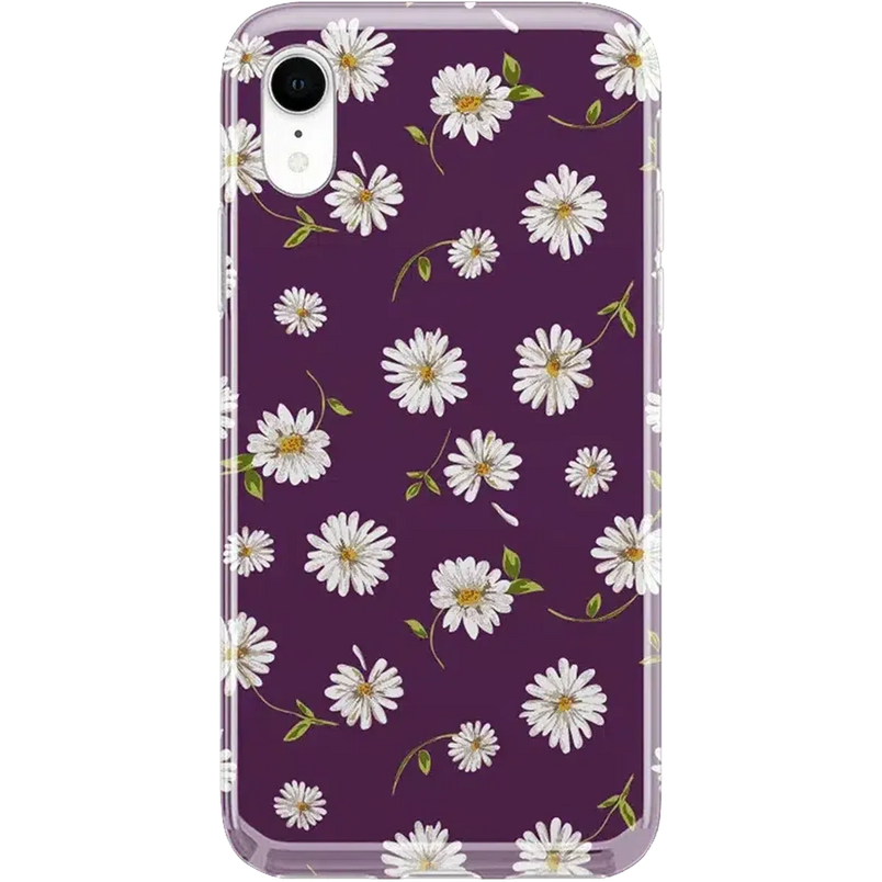 Daisy Daydream | Plum Purple Floral Case iPhone Case get.casely 