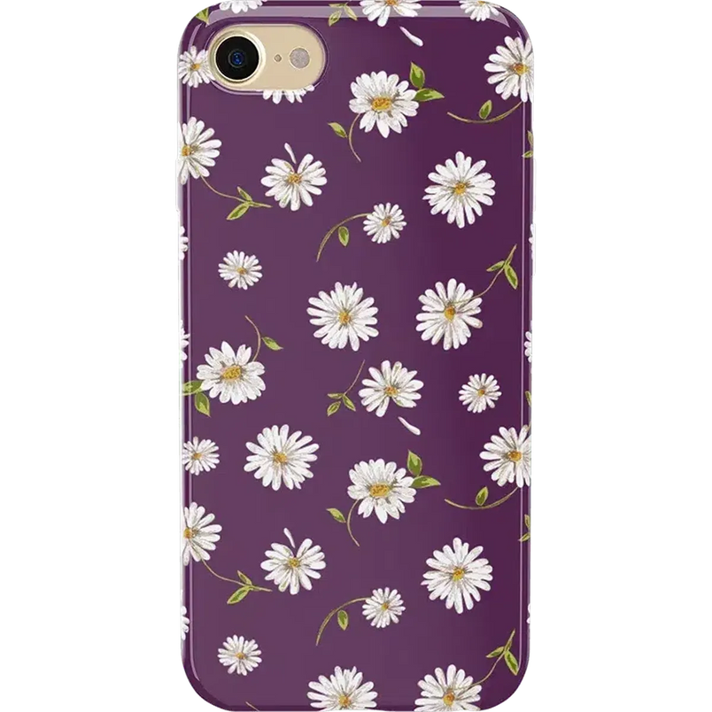 Daisy Daydream | Plum Purple Floral Case iPhone Case get.casely 