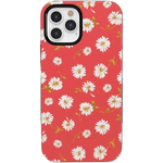 Daisy Daydream | Red Coral Floral Case iPhone Case get.casely Bold iPhone 12 Pro Max 