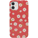Daisy Daydream | Red Coral Floral Case iPhone Case get.casely 