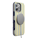 Coastline Stripes | Blue & Yellow Case