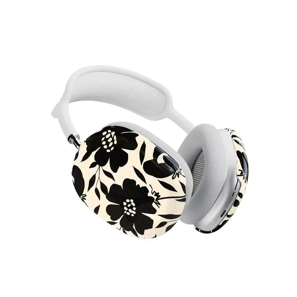 Dark Fantasy Contrast Floral AirPods Max Case - Thumbnail 2