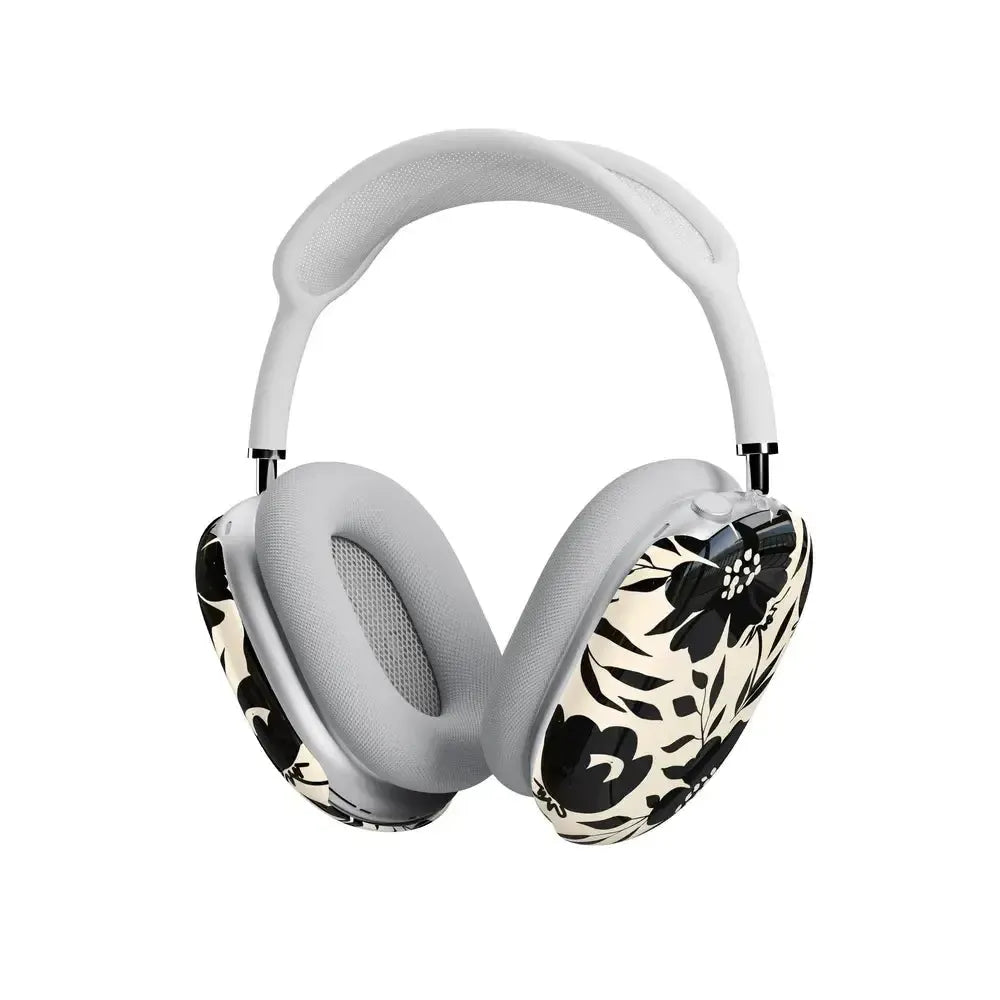 Dark Fantasy Contrast Floral AirPods Max Case - Thumbnail 5