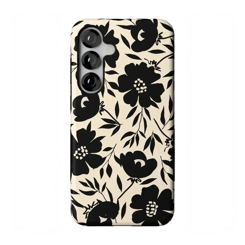Dark Fantasy | Contrast Floral Case iPhone Case get.casely Bold Flex + MagSafe® Galaxy S25 Plus 