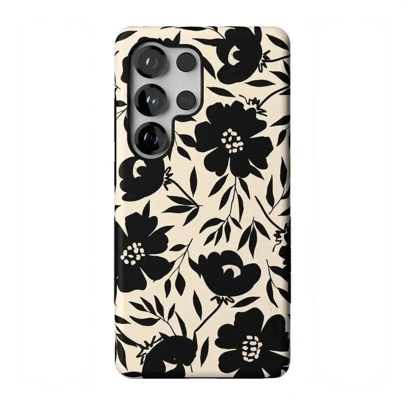 Dark Fantasy | Contrast Floral Case iPhone Case get.casely Bold Flex + MagSafe® Galaxy S25 Ultra 