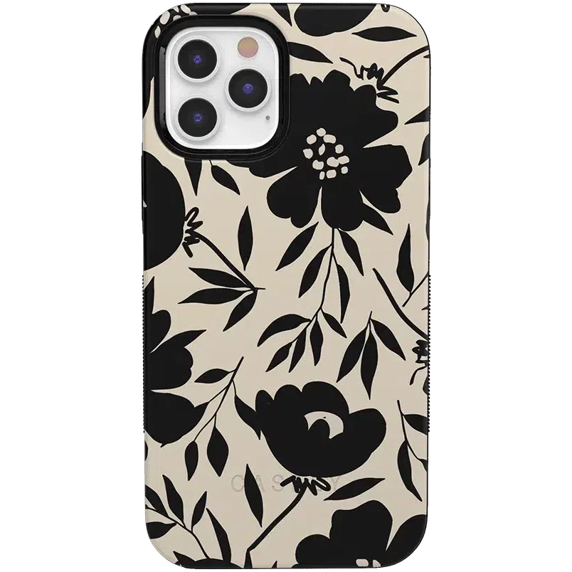 Dark Fantasy | Contrast Floral Case iPhone Case get.casely Bold + MagSafe® iPhone 12 Pro