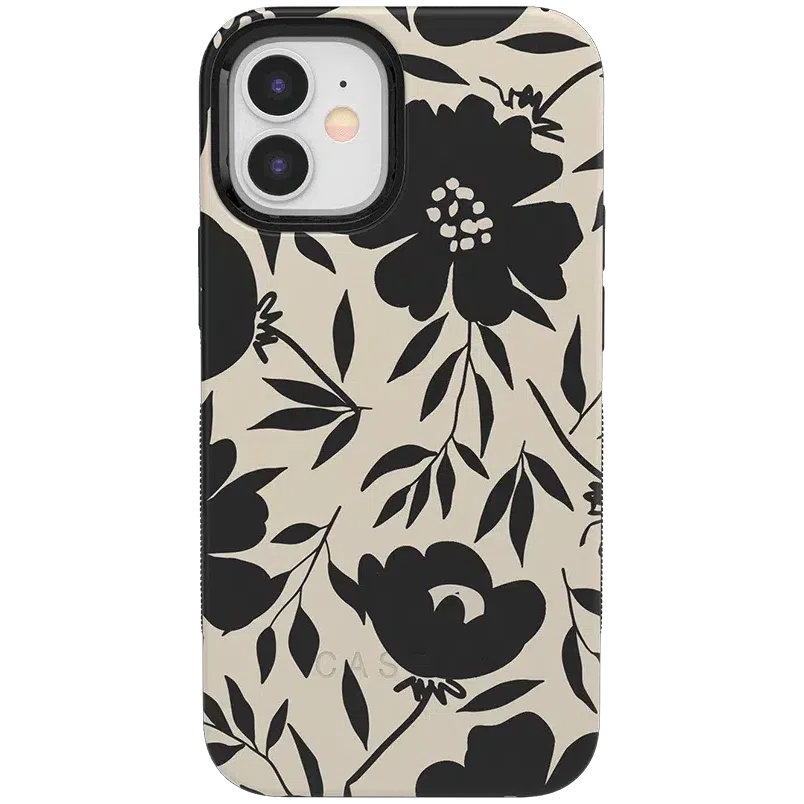 Dark Fantasy | Contrast Floral Case iPhone Case get.casely Bold + MagSafe® iPhone 12