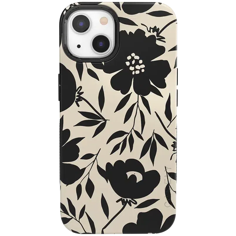Dark Fantasy | Contrast Floral Case iPhone Case get.casely Bold + MagSafe® iPhone 13