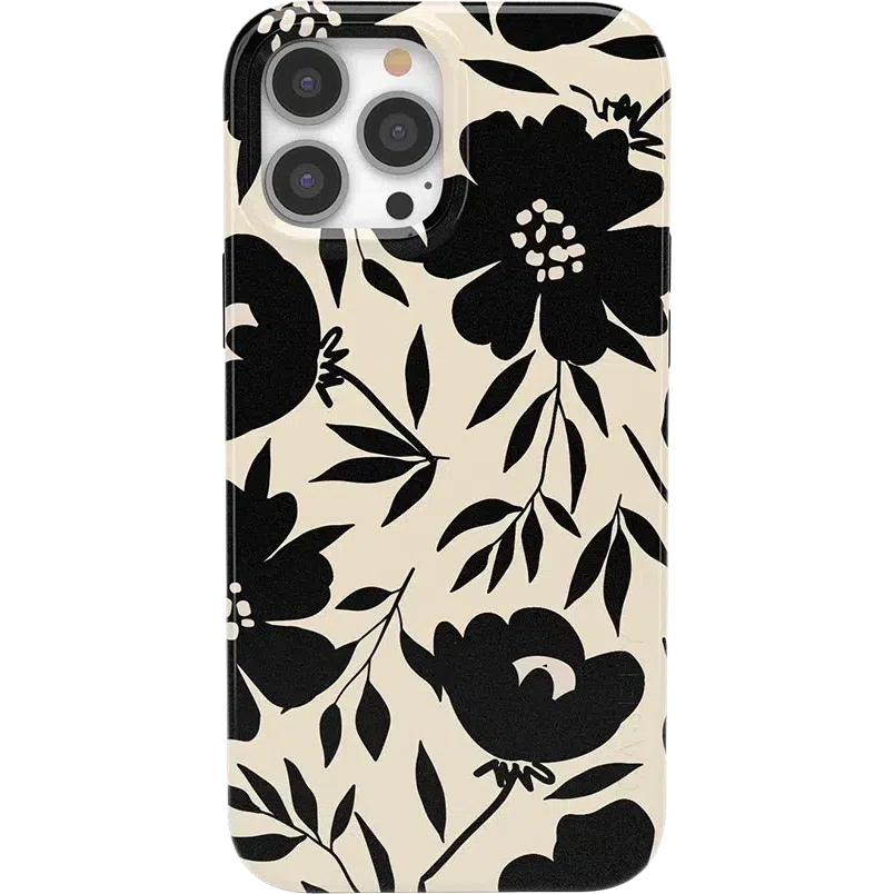 Dark Fantasy | Contrast Floral Case iPhone Case get.casely Classic + MagSafe® iPhone 13 Pro Max