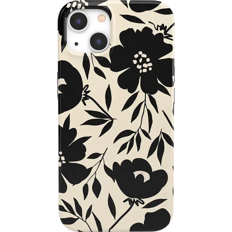 Dark Fantasy | Contrast Floral Case iPhone Case get.casely Classic + MagSafe® iPhone 13