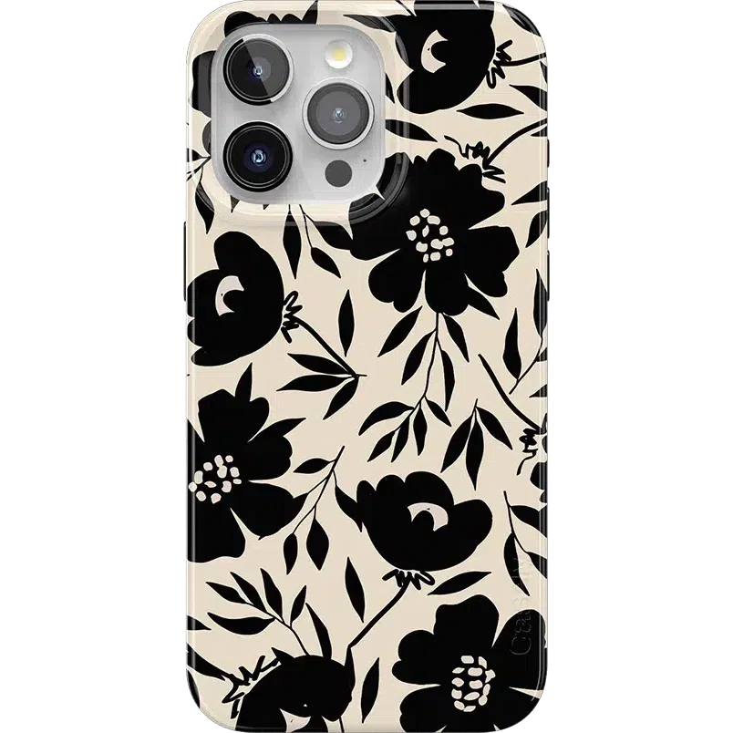 Dark Fantasy | Contrast Floral Case iPhone Case get.casely Classic + MagSafe® iPhone 15 Pro Max