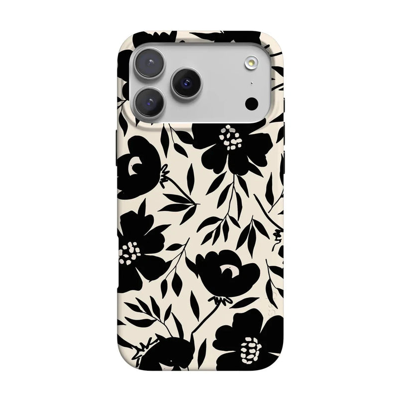 Dark Fantasy | Contrast Floral Case iPhone Case get.casely Classic + MagSafe® iPhone 17 Pro Max 