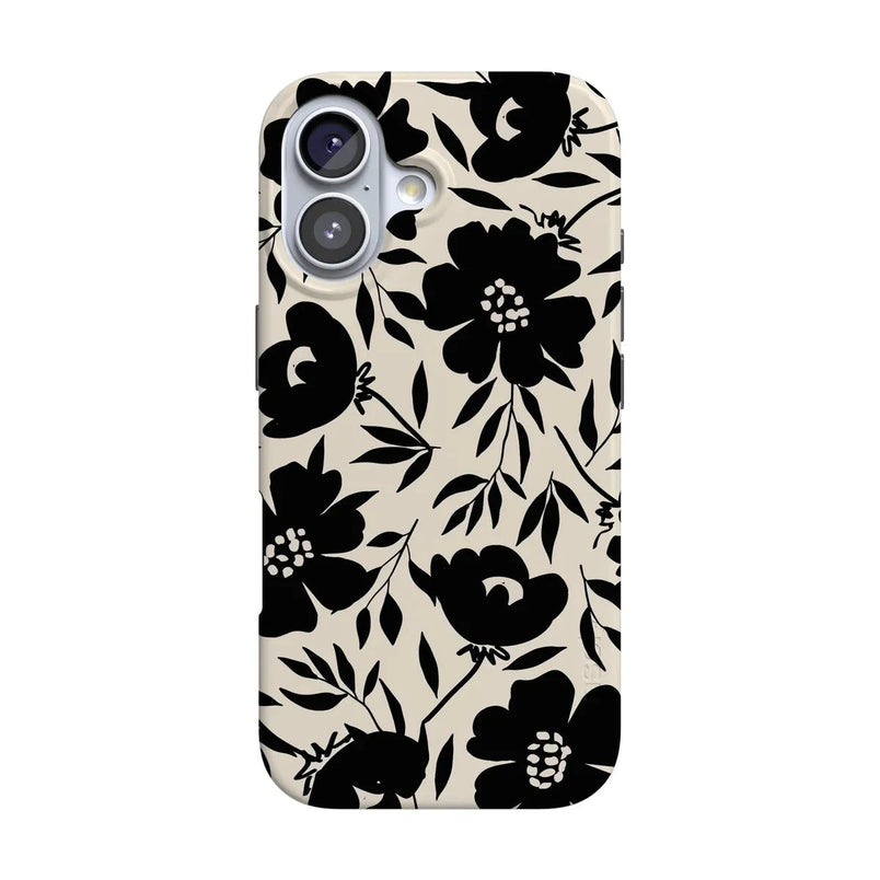 Dark Fantasy | Contrast Floral Case iPhone Case get.casely Classic + MagSafe® iPhone 17 